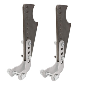 ECOTRIC front view of kit showing brackets and hardware, clear inventory benefit