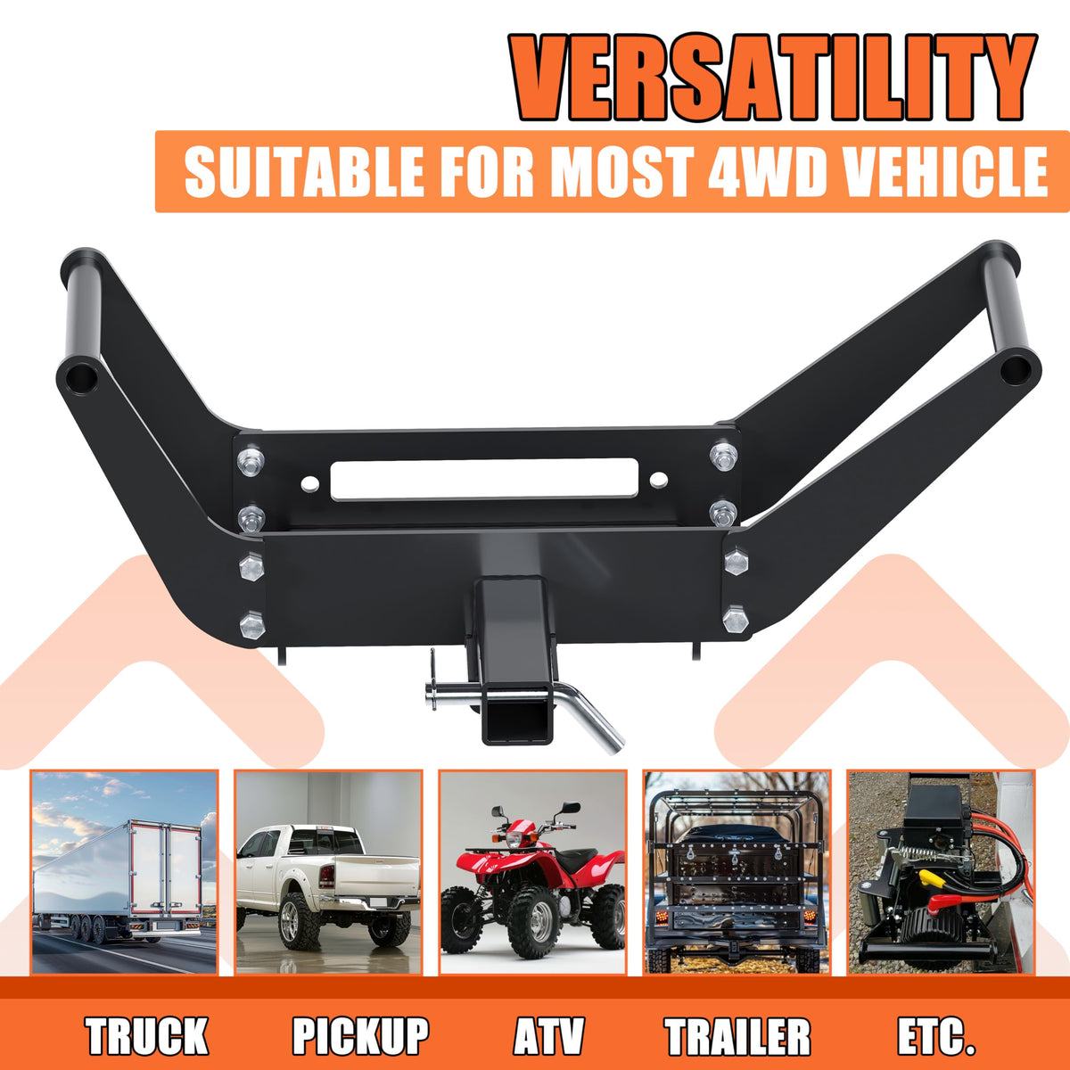 ECOTRIC folded mount showing compact profile for storage benefit