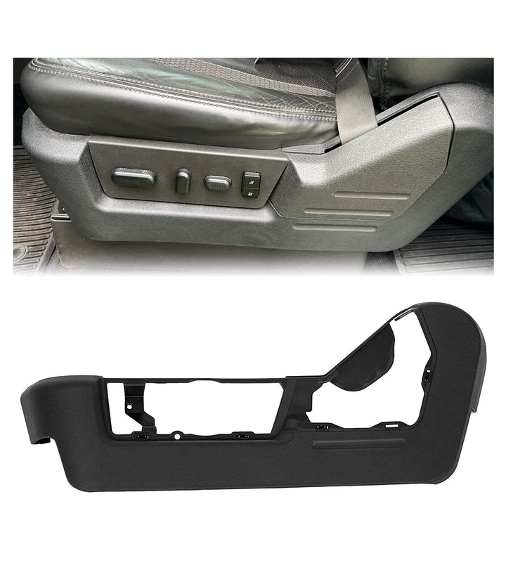 ECOTRIC front driver seat bezel front view showing clean replacement benefit