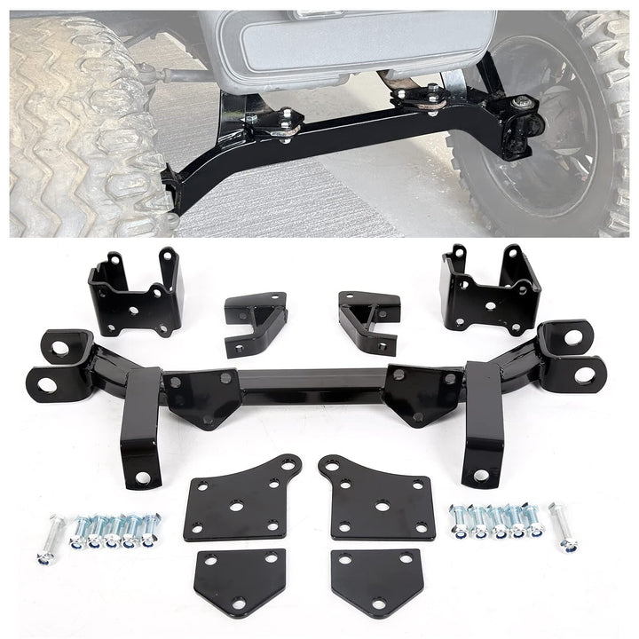 ECOTRIC front packaging showing lift kit and components, clear product contents