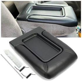 ECOTRIC front view of center console lid showing clean replacement and improved appearance