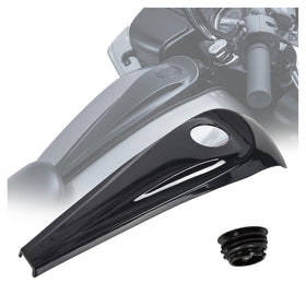 ECOTRIC front view of gloss-black console and cap enhancing appearance