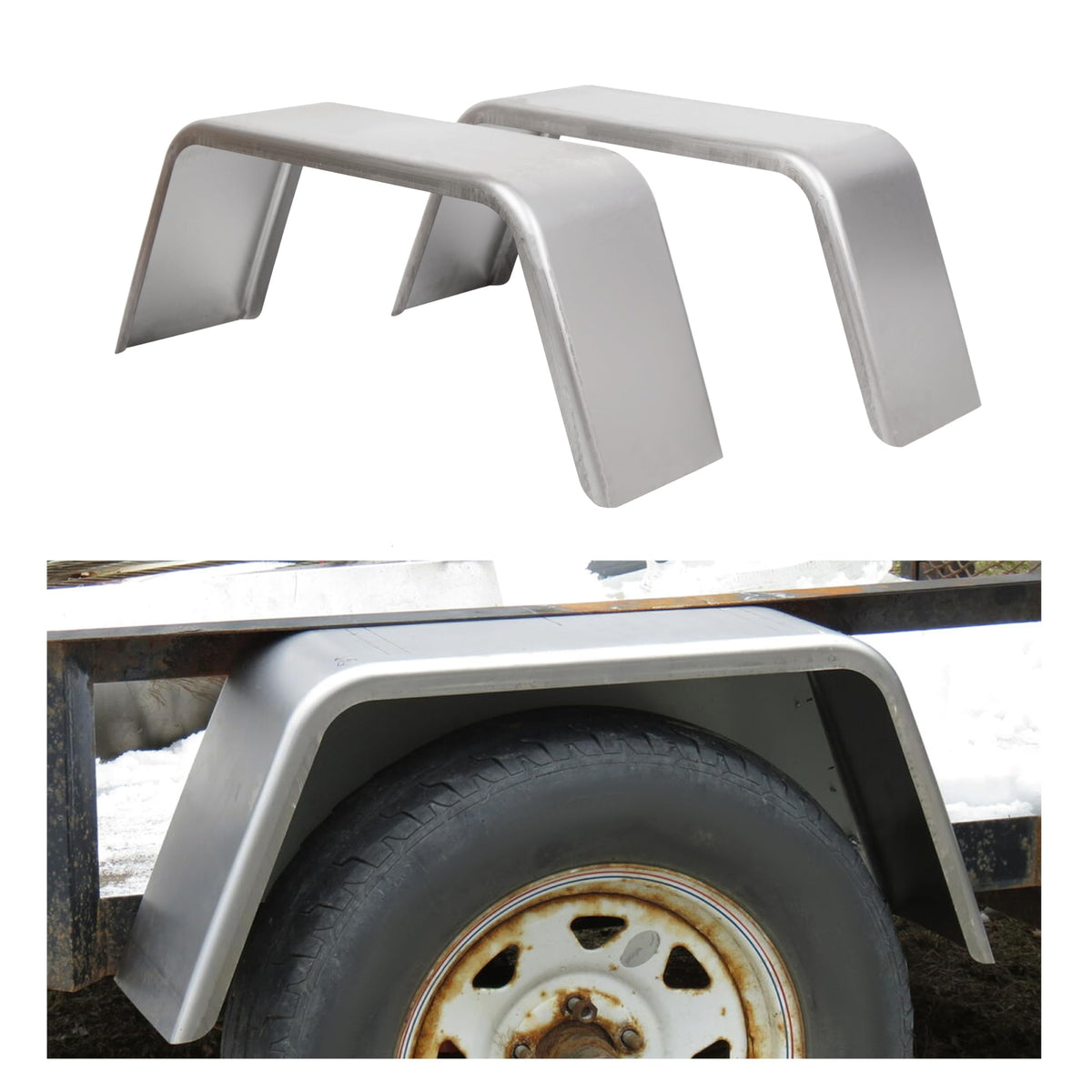 ECOTRIC front view square fenders showing full coverage and protection
