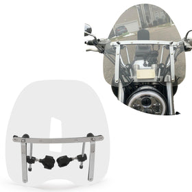 ECOTRIC front view of clear windshield showing full coverage and stylish look