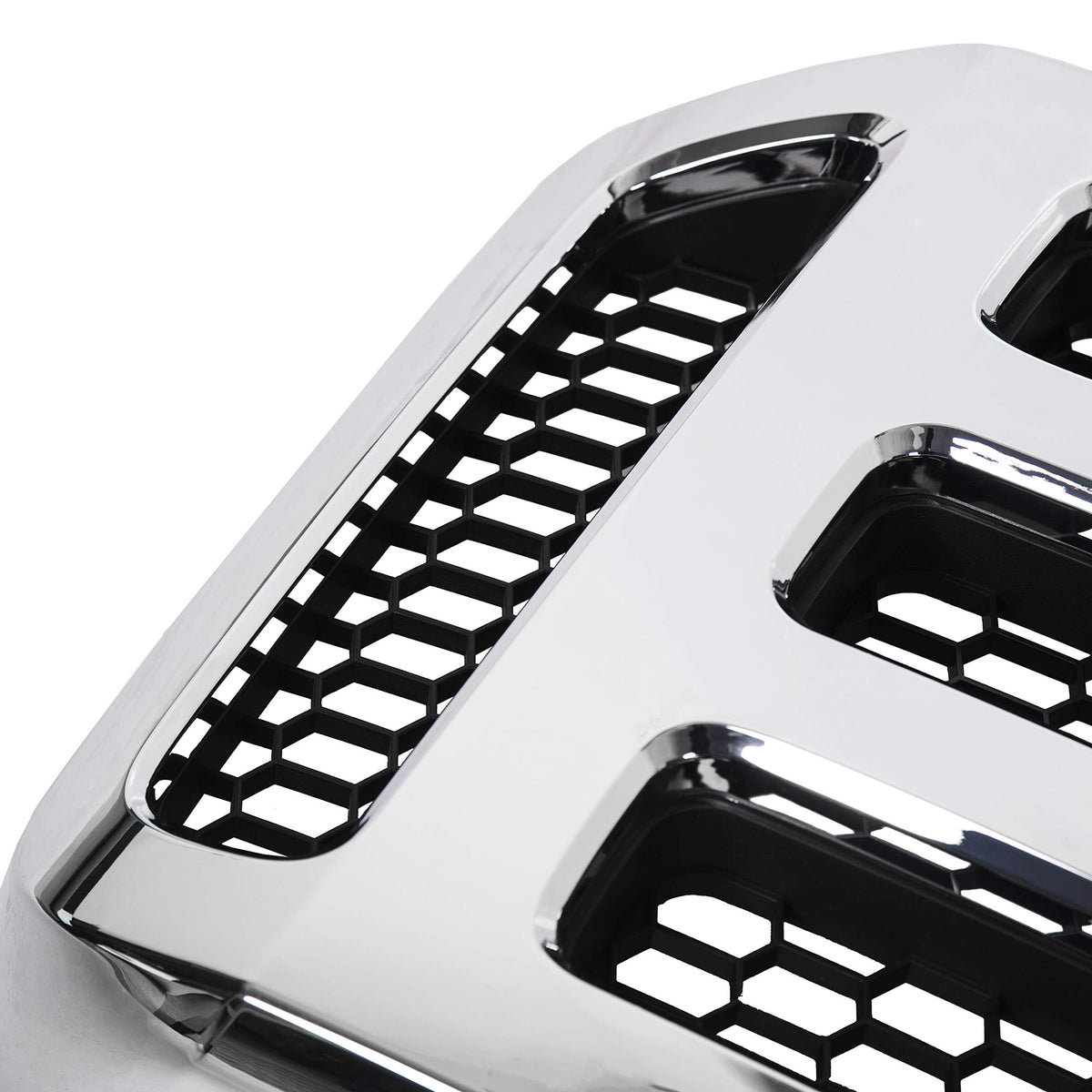 ECOTRIC packaged grille and contents displaying included mounting hardware