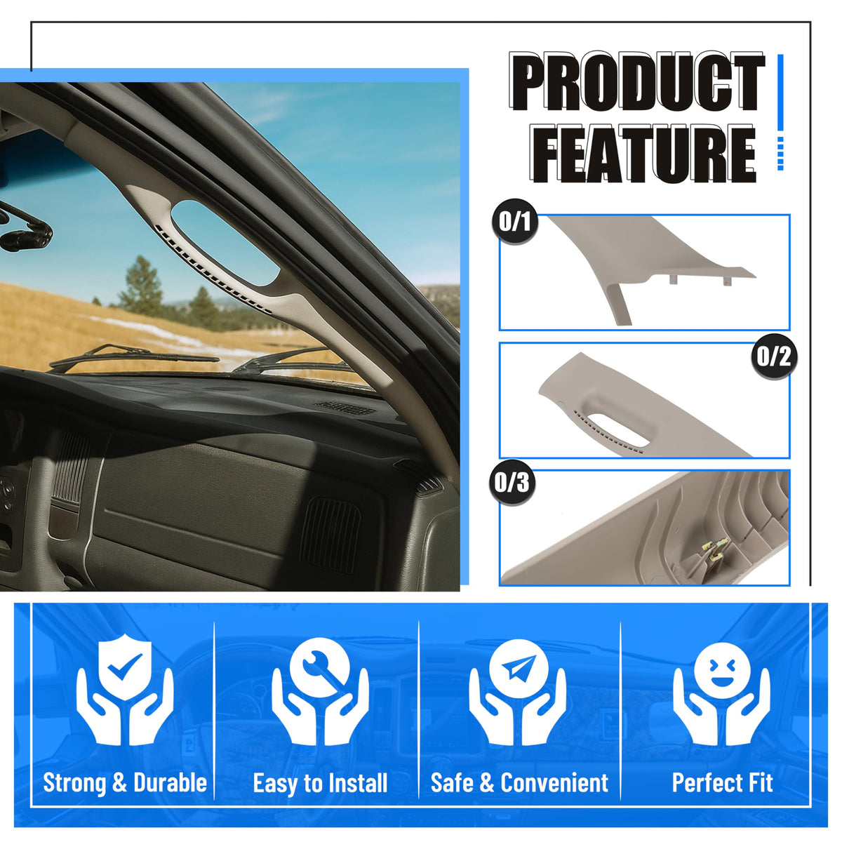ECOTRIC installed on driver side demonstrating correct fit and restored accessibility