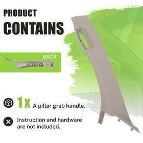 ECOTRIC handle next to ruler showing dimensions for accurate replacement