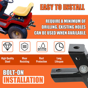 ECOTRIC hardware and bolts set included for quick bolt-on installation