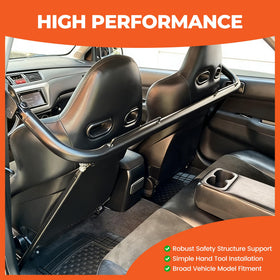 ECOTRIC harness bar side profile illustrating low-profile design