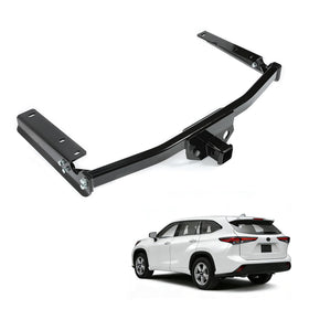 ECOTRIC hitch front view showing receiver and clean fit benefit
