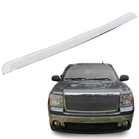 ECOTRIC hood molding front view showing fit and restored look