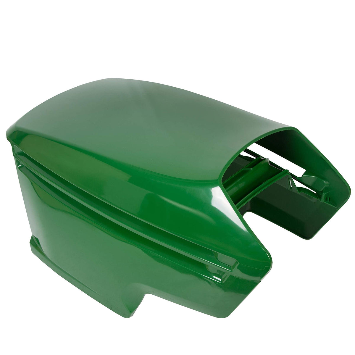 ECOTRIC upper hood close-up showing durable plastic and neat finish