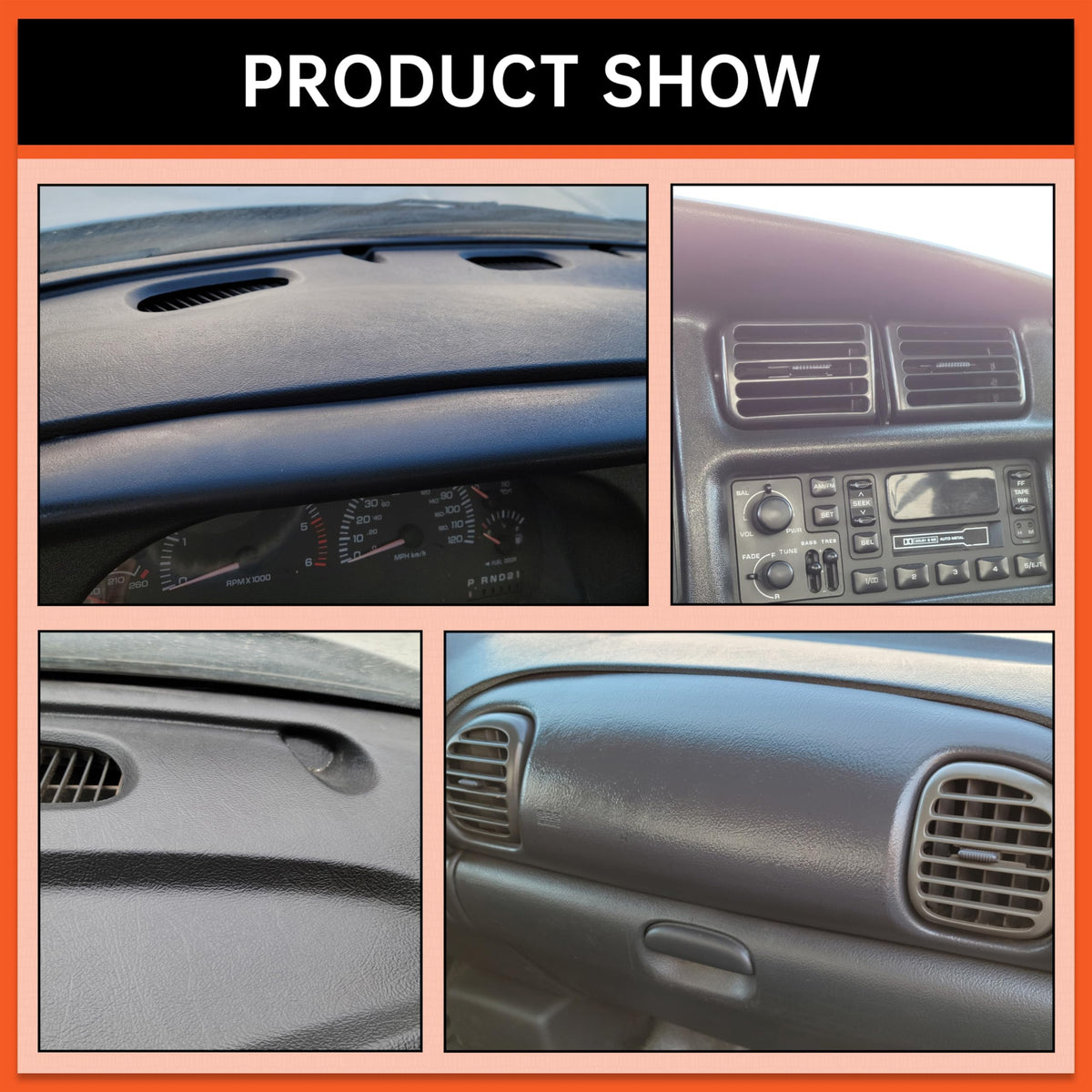 ECOTRIC installed in 1999 Dodge Ram cockpit restoring dash aesthetics