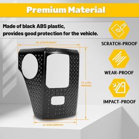 ECOTRIC installed on Jeep rear quarter demonstrating added abrasion protection