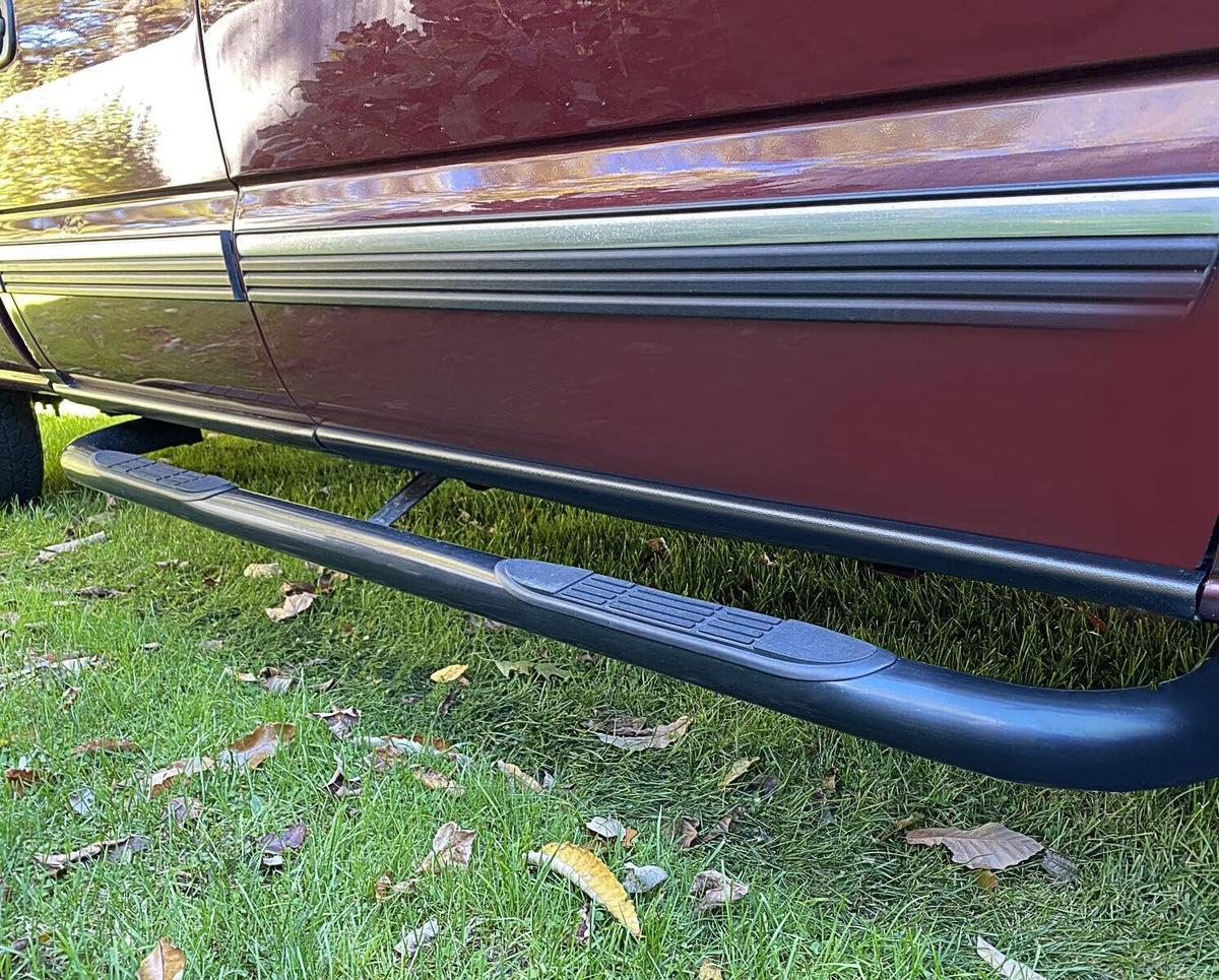 ECOTRIC installed on Silverado showing restored lower bodyline benefit