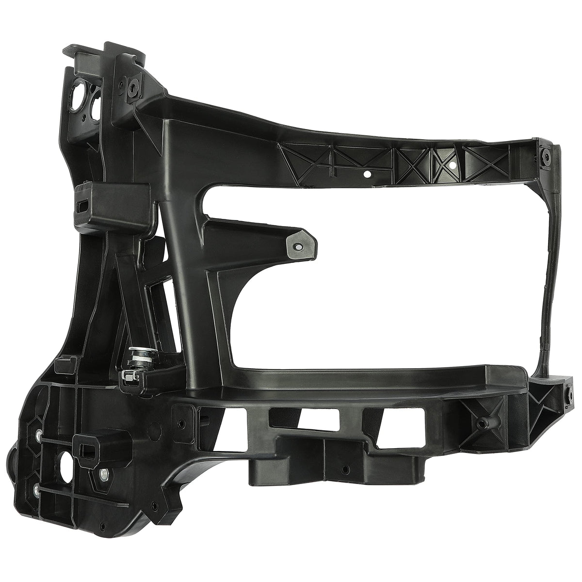 ECOTRIC bracket installed on Dodge Ram headlight illustrating restored alignment