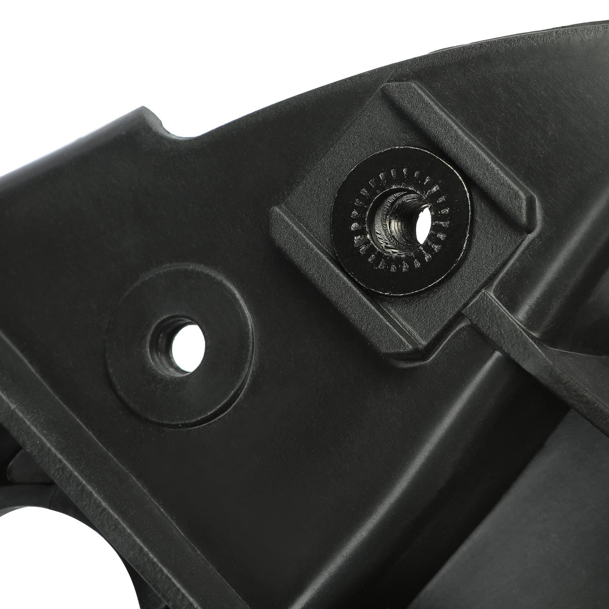 ECOTRIC bracket beside ruler showing scale for accurate fit verification