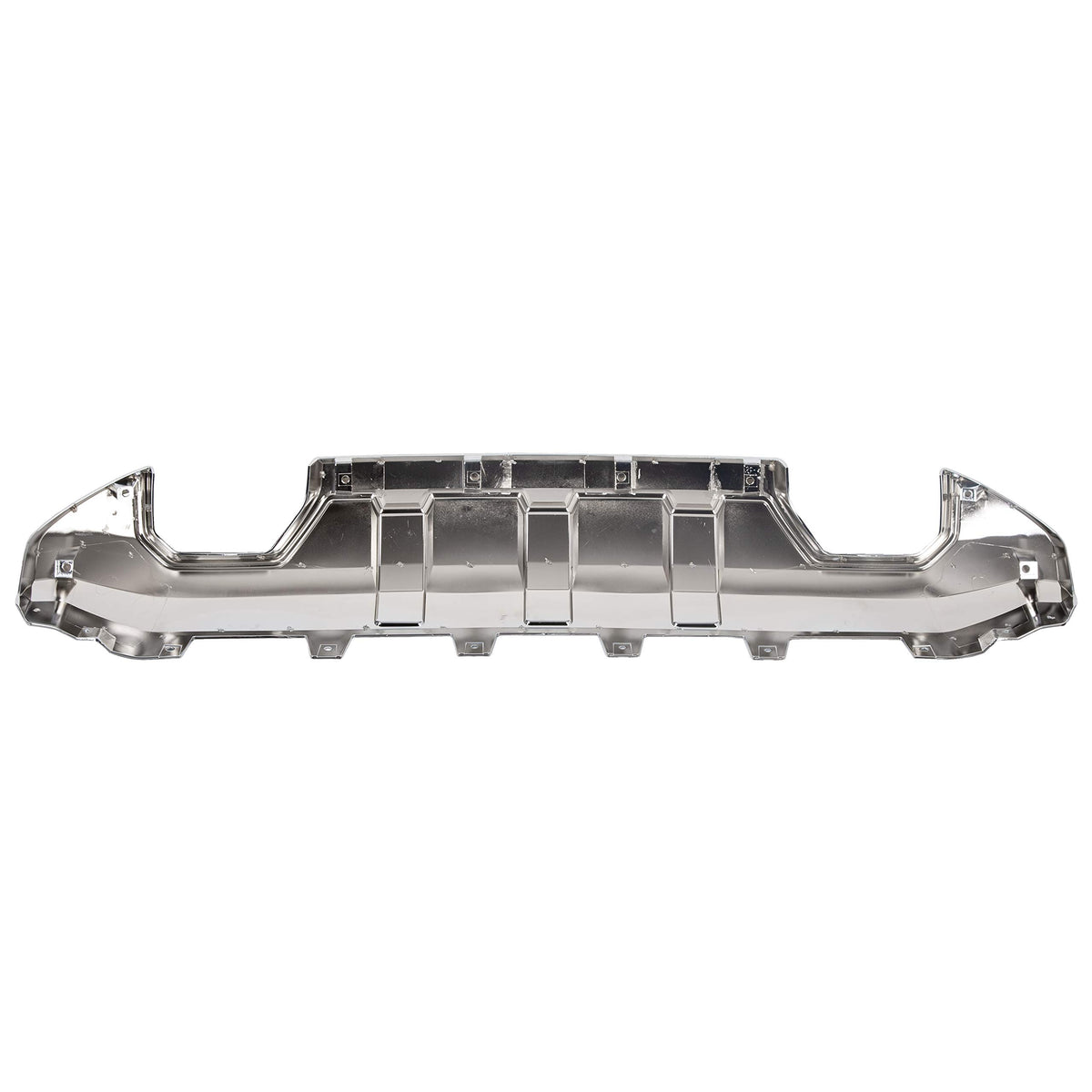 ECOTRIC skid plate on a Sierra driving scene showing enhanced front-end protection