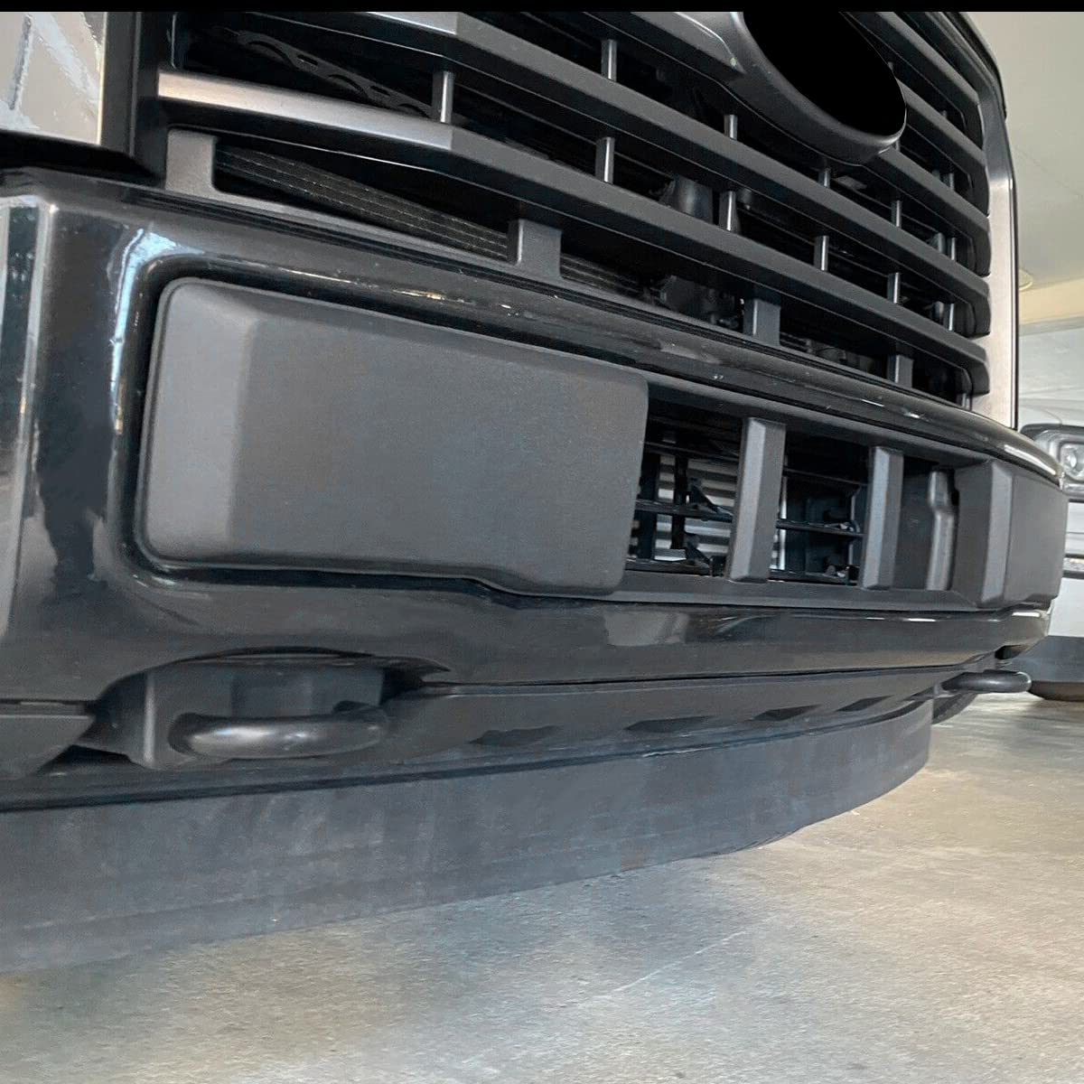 ECOTRIC grille integrated into bumper illustrating seamless appearance and protection