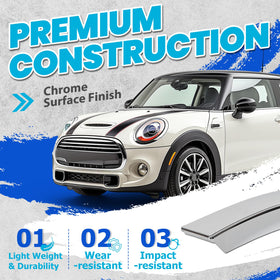 ECOTRIC mounted on Mini Cooper front demonstrating cohesive styling