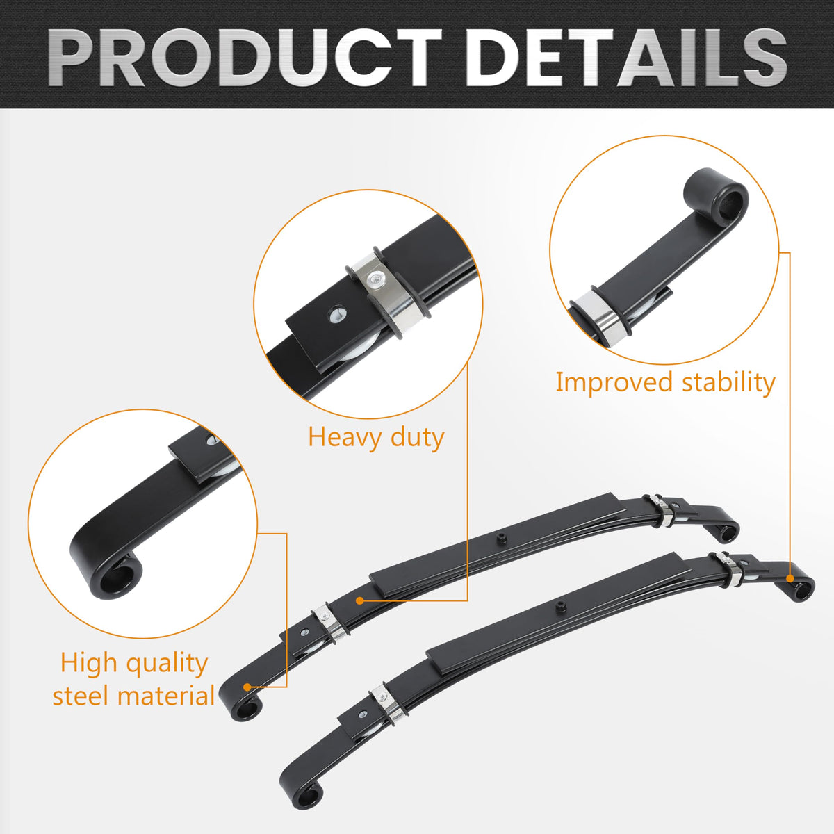 ECOTRIC mounting hardware and bushings laid out for faster installation