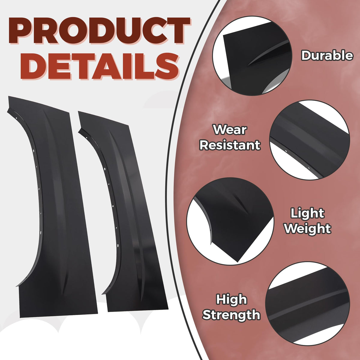 ECOTRIC passenger side panel installed demonstrating correct contour match