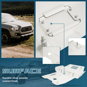 ECOTRIC powder-coated finish texture resisting scratches and corrosion