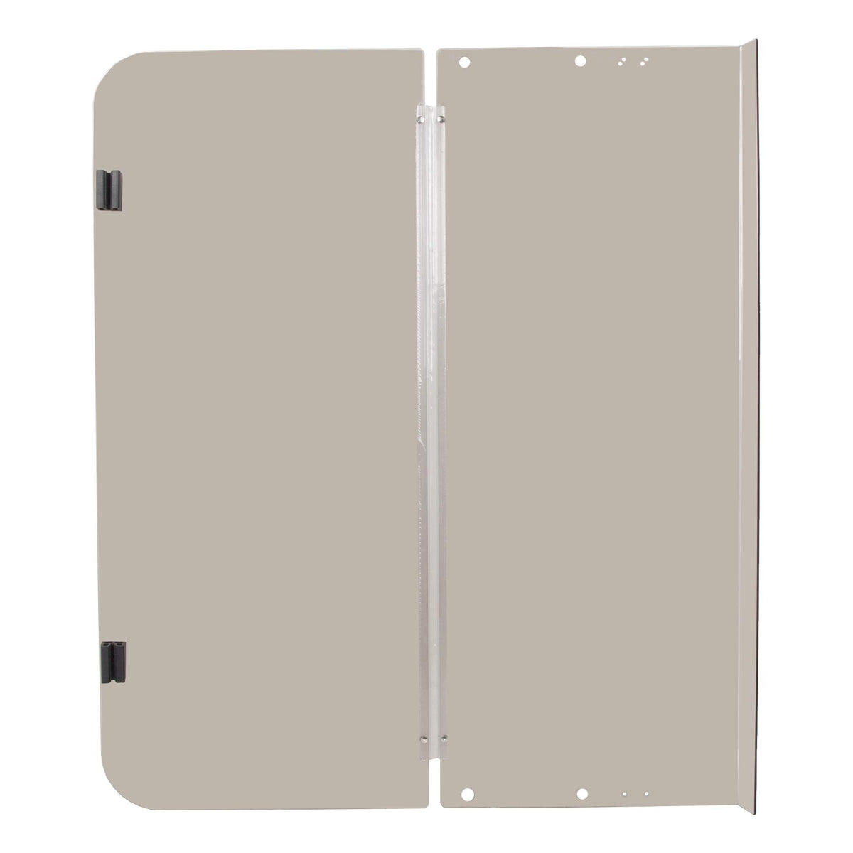 ECOTRIC protective film being peeled off to reveal scratch-free finish