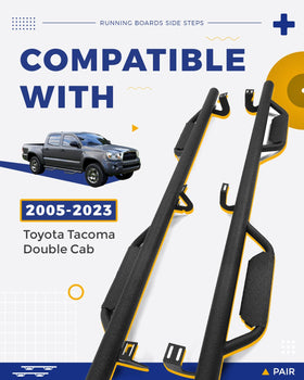 ECOTRIC running boards close-up of textured step for improved traction and safety