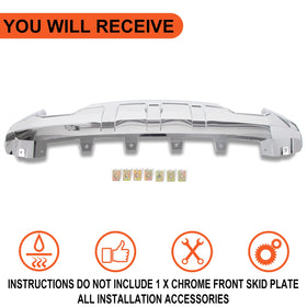 ECOTRIC skid plate beside ruler showing accurate dimensions for proper fit