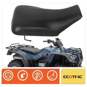 ECOTRIC rear profile of seat highlighting durable cover and neat finish