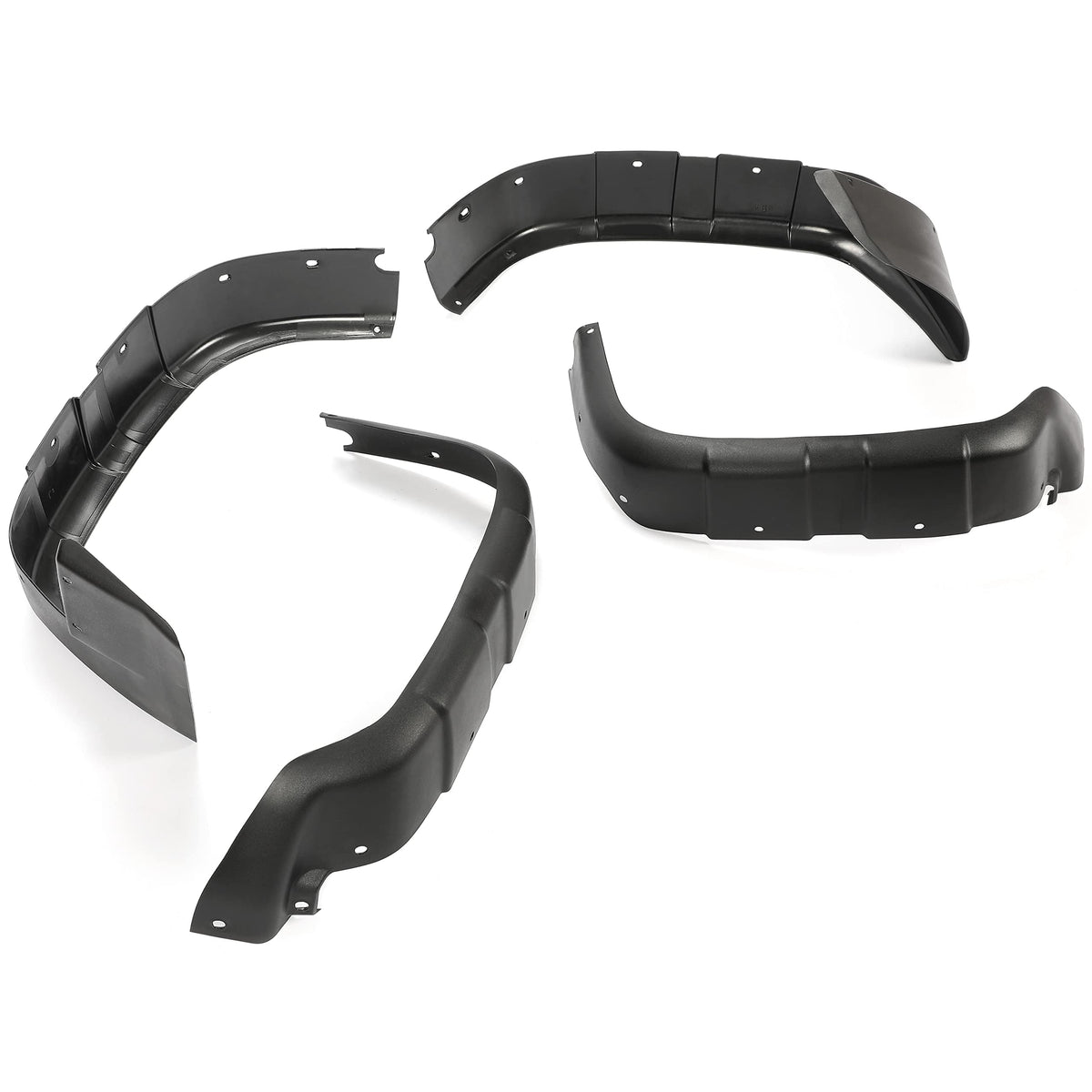 ECOTRIC mud guard mounted on Foreman demonstrating debris deflection