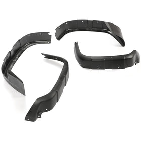 ECOTRIC mud guard mounted on Foreman demonstrating debris deflection