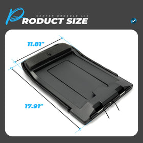 ECOTRIC side profile showing armrest height match and ergonomic support