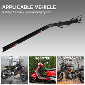 ECOTRIC side profile with bike loaded demonstrating stable hauling capability