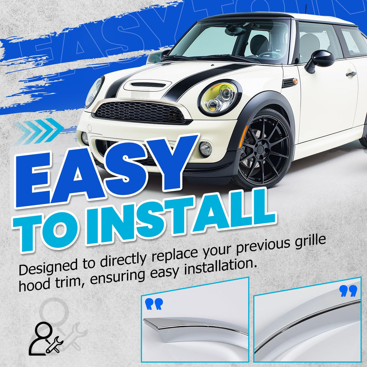 ECOTRIC side profile showing trim alignment and improved grille lines