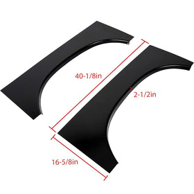 ECOTRIC side profile of panel installed showing clean alignment and restored contour