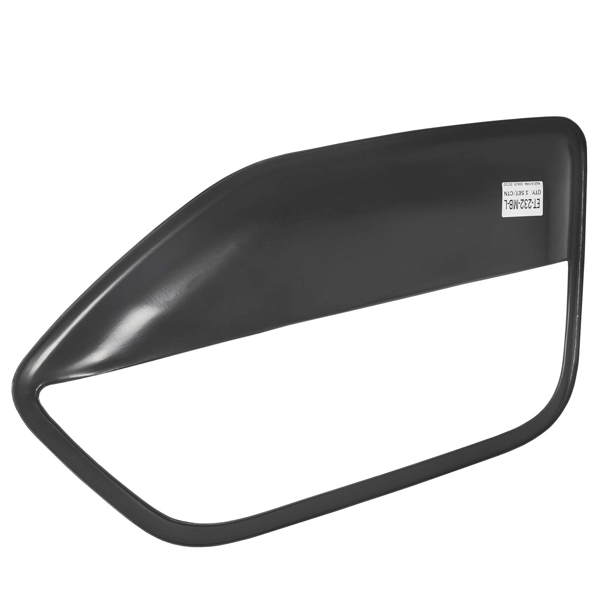 ECOTRIC size comparison beside ruler showing correct Mustang fitment