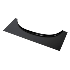 ECOTRIC panel beside measuring ruler displaying 39-1/2 by 15-1/2 inch dimensions for fit confirmation