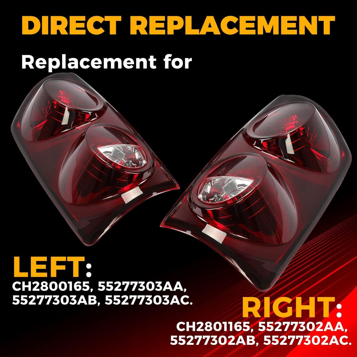 ECOTRIC taillight lit at night showing clear signal visibility and improved safety