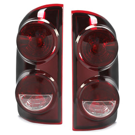 ECOTRIC front view tail light showing smoke red lens and direct-fit benefit