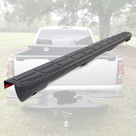 ECOTRIC tailgate cap installed at night showing clear visibility and cohesive styling
