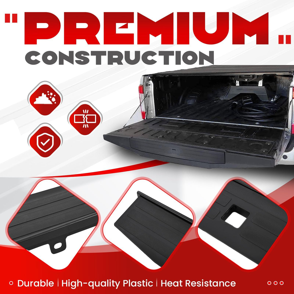 ECOTRIC installed on Super Duty tailgate illustrating protection benefit