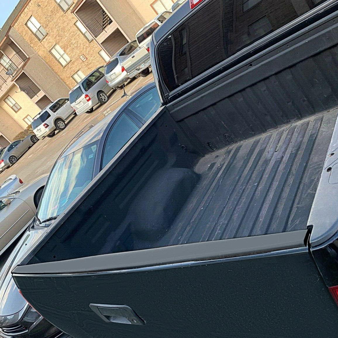 ECOTRIC tailgate cap side profile highlighting OEM-fit contour and sleek finish