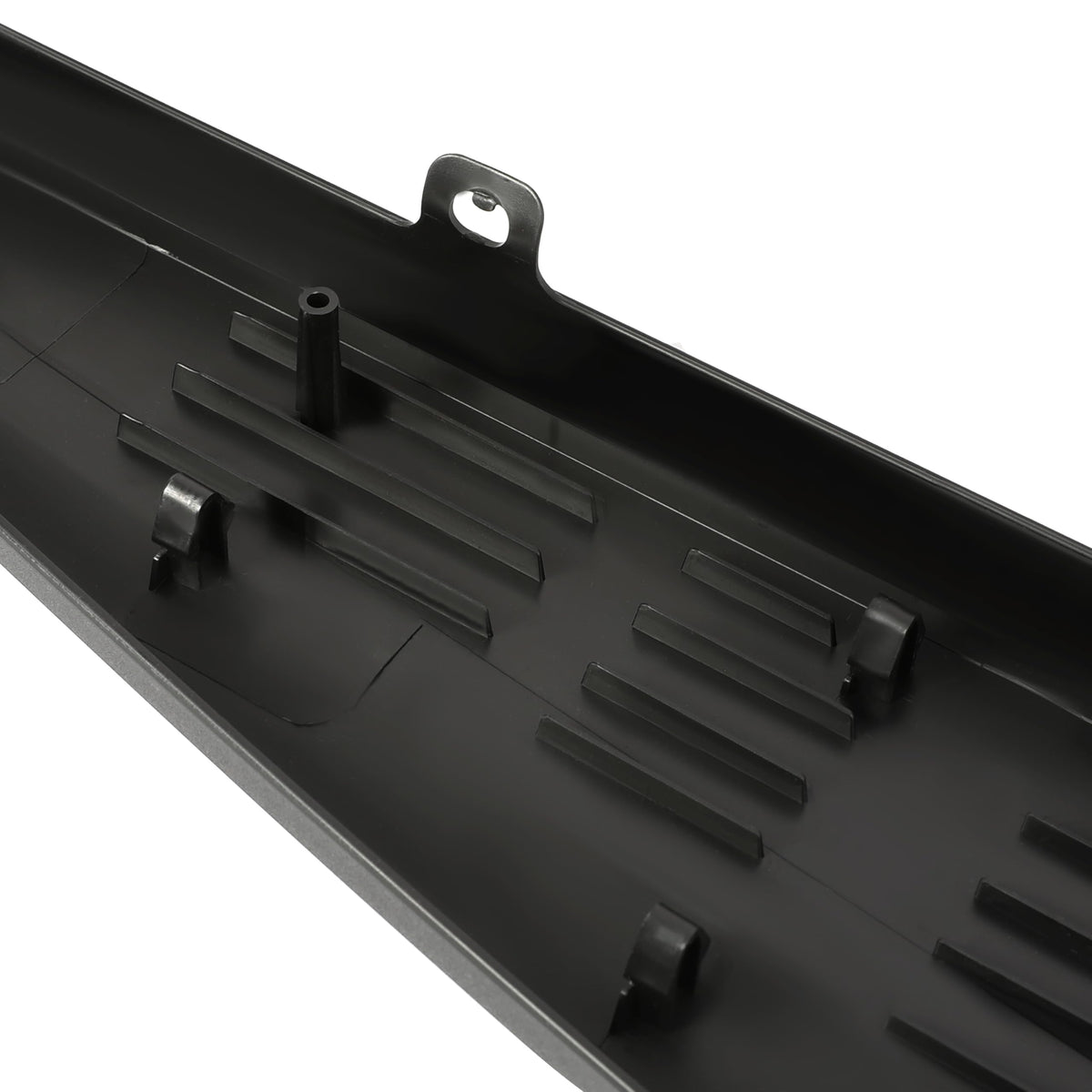 ECOTRIC lifestyle shot of installed molding on parked Super Duty enhancing appearance