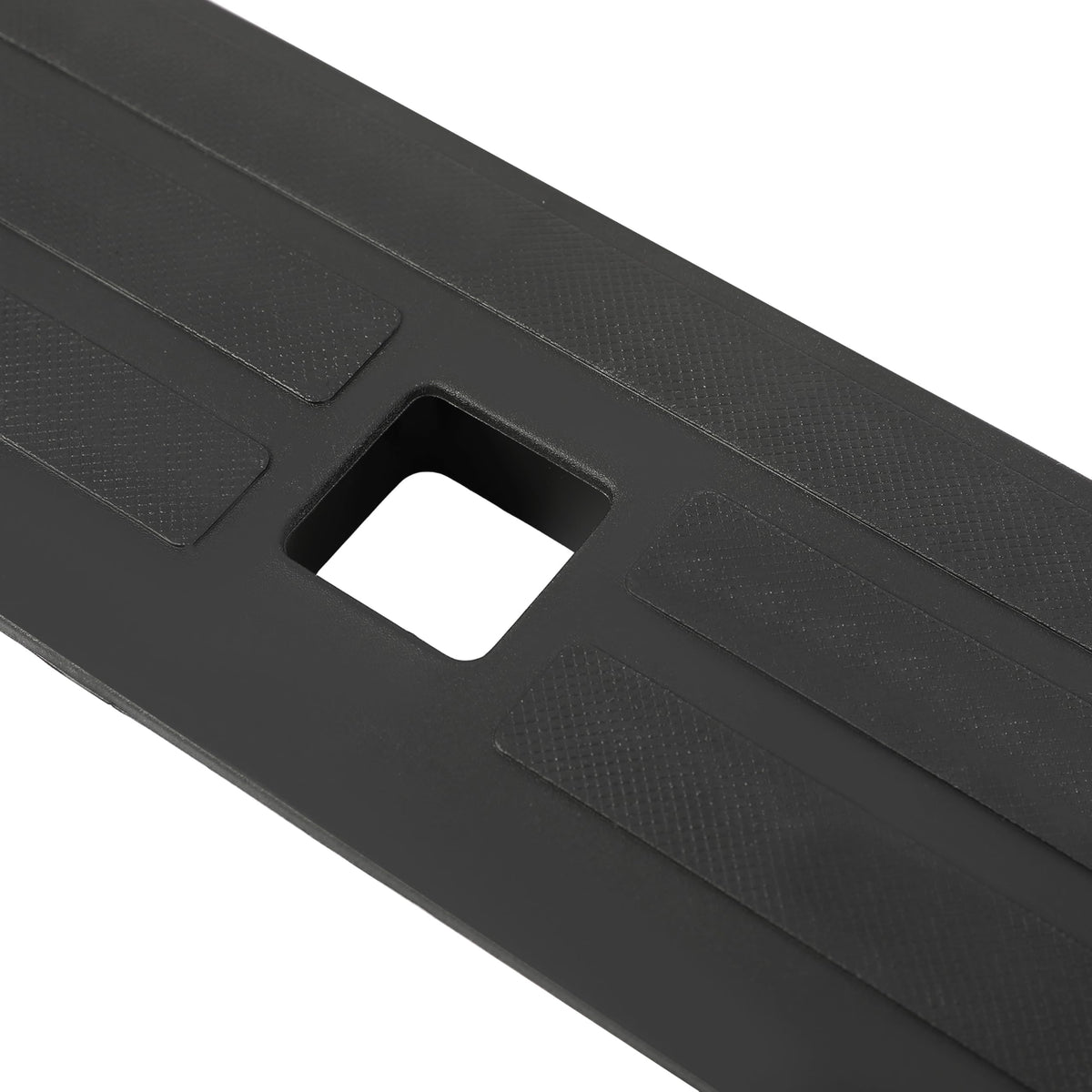 ECOTRIC molding on truck in rain demonstrating weather resistance benefit