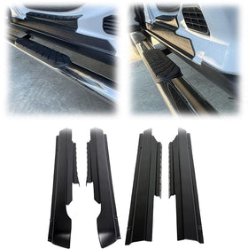 ECOTRIC front view of rocker panel showing fit and clean profile benefit