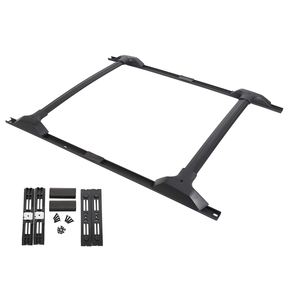 ECOTRIC parts laid out from package showing all components included for fitment