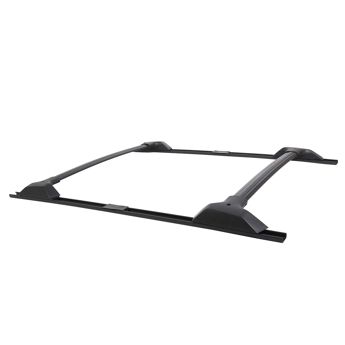 ECOTRIC roof rack with size comparison highlighting 165 lb capacity advantage