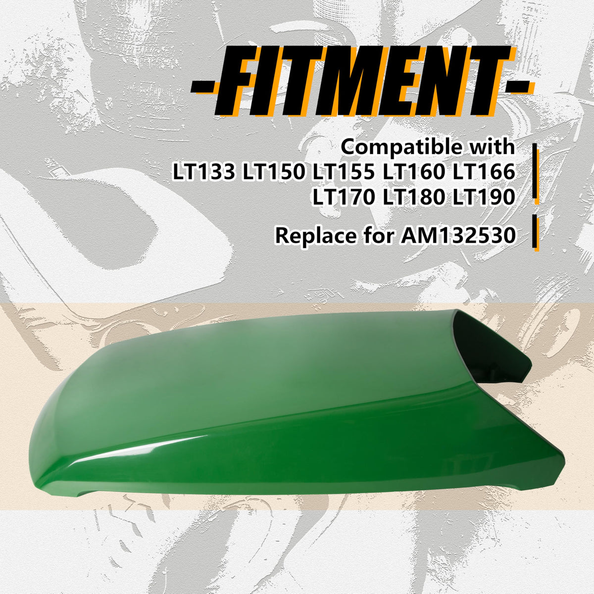 ECOTRIC upper hood unpainted surface detail ready for custom paint